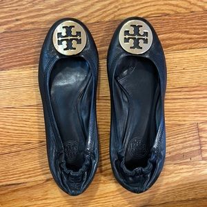 Tory Burch black flats. Size 7.5